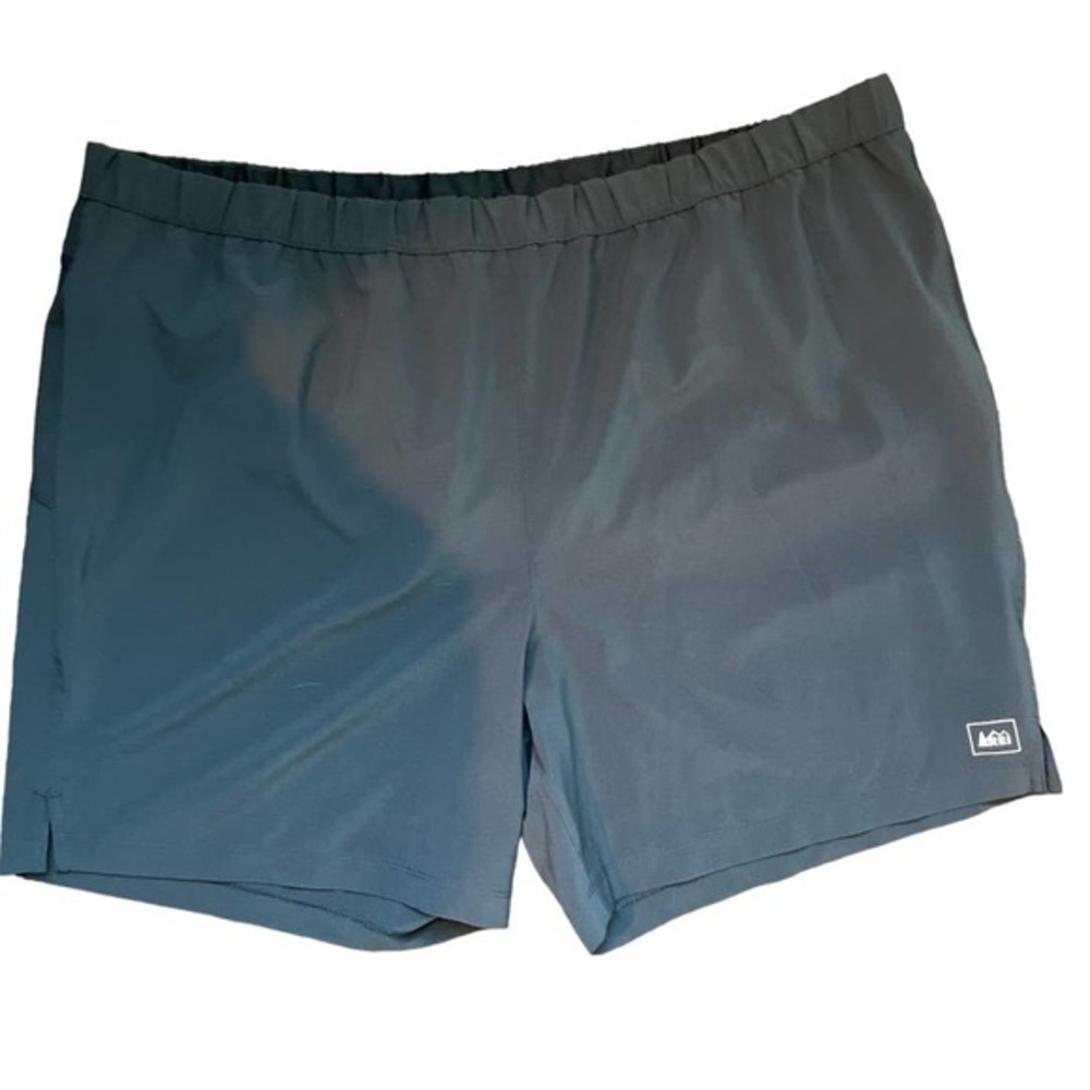 REI Mens Black Lined Baggie Shorts Size XL